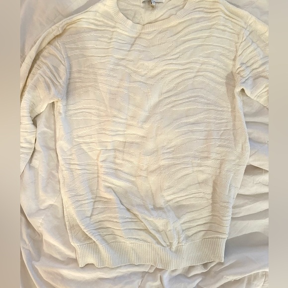 John + Jenn ivory knit size S - Picture 3 of 7